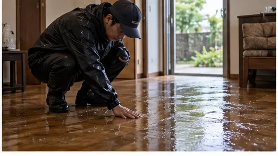 カビが出やすい場所を上から確認する